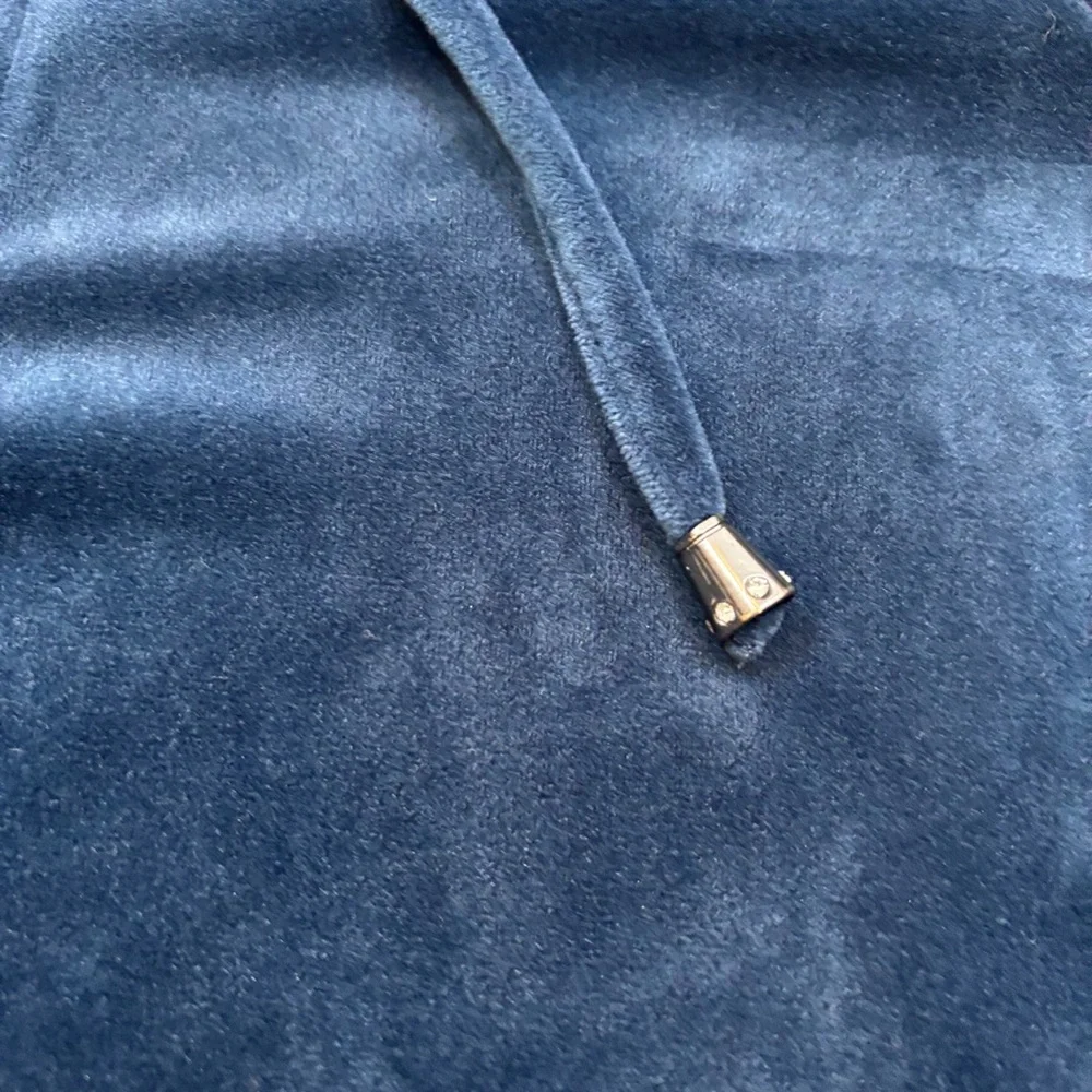 Ladies Cable & Gauge Women's Quarter Zip Hoodie And Pant Velour Matching Set Med